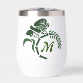 Gratis Geblokte Sprinkhaan Monogram (Voorkant)