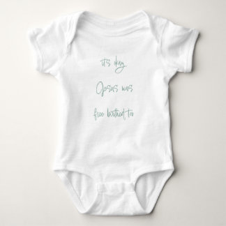 Gratis geboorte Jersey | Grappig Baby Bodysuit