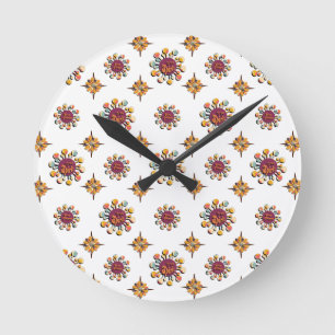 Gratis Geestesverblijf Trippy Little Hippie Ronde Klok