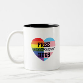 Gratis Gegreneerde GGBTQ (E)kwaliteitsgoederen Tweekleurige Koffiemok