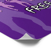 GRATIS GEÏNDEERDE mensen die dansen | John 8:36 PA Poster (Hoek)