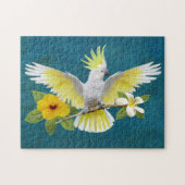 GRATIS GESPIIRIEERDE COCKATOO LEGPUZZEL (Horizontaal)
