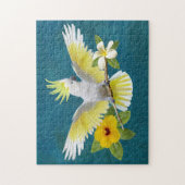 GRATIS GESPIIRIEERDE COCKATOO LEGPUZZEL (Verticaal)