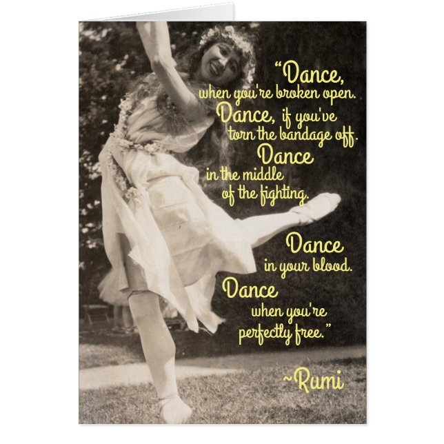 Gratis gespiriteerde dansende Hippie Fairy Faerie  (Voorkant)