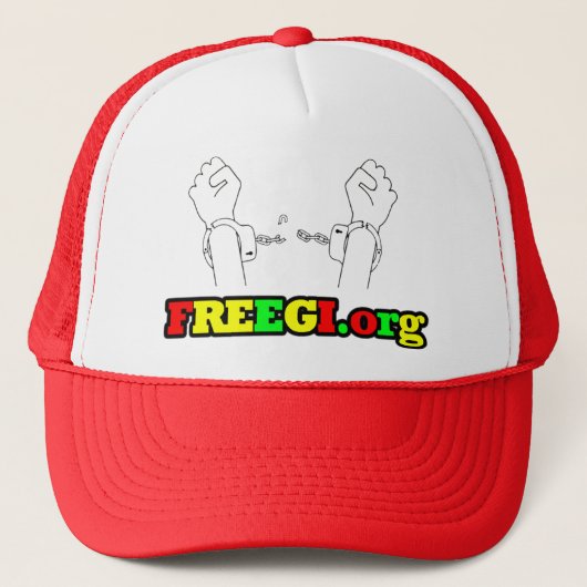 Gratis GI Trucker Hat Trucker Pet (Voorkant)