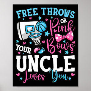 Gratis gooien of roze strikken oom houdt van je Sc Poster