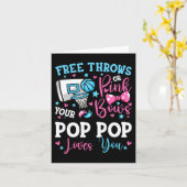 Gratis gooien of roze strikken Pop Pop houdt van j Kaart (Gele Bloem)