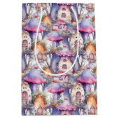 Gratis Graspaddenhuisjespatroon (2) Medium Cadeauzakje (Voorkant)