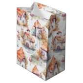 Gratis Grilhuisjes Patroon (9) Medium Cadeauzakje (Achterkant Gekanteld)