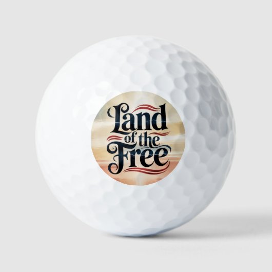 Gratis grond golfballen (Voorkant)