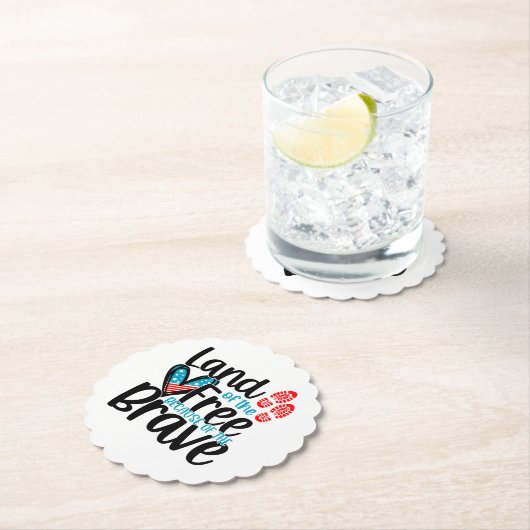 Gratis grond kartonnen onderzetters (Insitu)