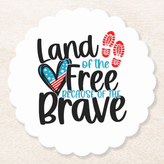 Gratis grond kartonnen onderzetters (Voorkant)