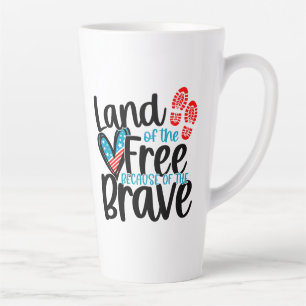 Gratis grond latte mok