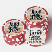 Gratis grond poker chips (Opstapeling)