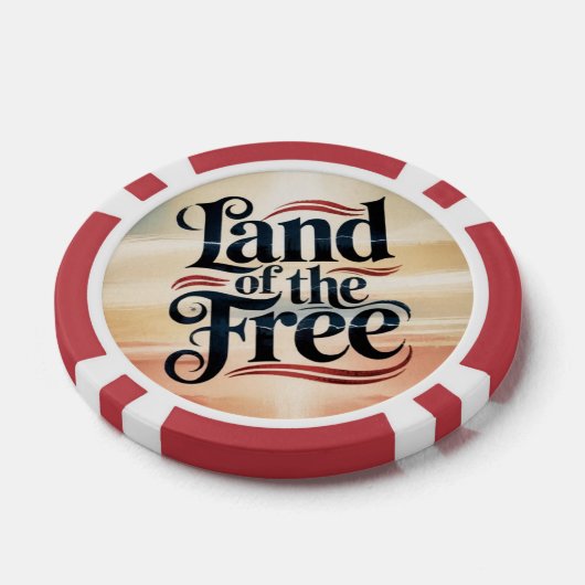 Gratis grond poker chips (Enkel)