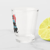 Gratis grond shot glas (Rechts)