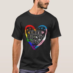 Gratis grote SIS knuffels met regenboog en transge T-shirt
