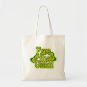 Gratis Guac Guacamole Fun Humor Slogan Tote Bag