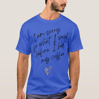 Gratis handgeschreven citaat vriend t-shirt