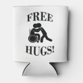 Gratis handschoenen met rolstoel blikjeskoeler (Voorkant)