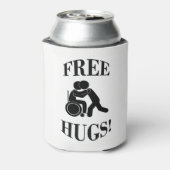 Gratis handschoenen met rolstoel blikjeskoeler (Blikje Achterkant)