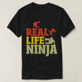 Gratis hardloopster Ninja Jeugdparkour T-shirt (Design voorkant)