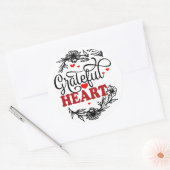 GRATIS HART RONDE STICKER (Envelop)