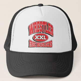 Gratis headlocks, ruiten trucker pet