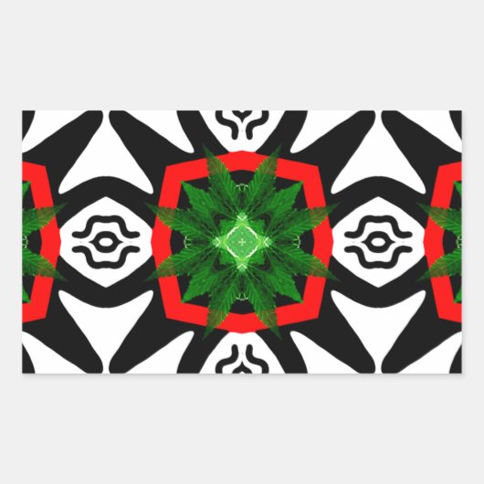 Gratis Herb_ Rechthoekige Sticker (Voorkant)