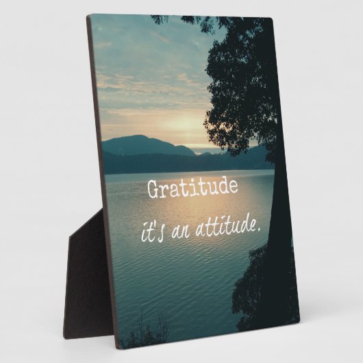 Gratis: Het is een Attitude Quote Fotoplaat (Zijkant)
