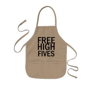 Gratis High Fives Kinder Schort