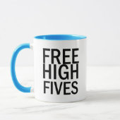 Gratis High Fives Mok (Links)