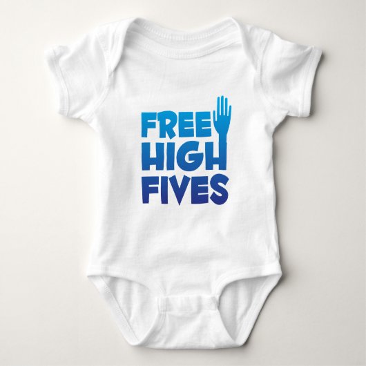 Gratis High Fives Romper (Voorkant)