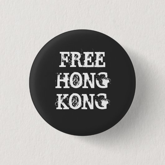 GRATIS HONG KONG-BUTTON RONDE BUTTON 3,2 CM (Voorkant)