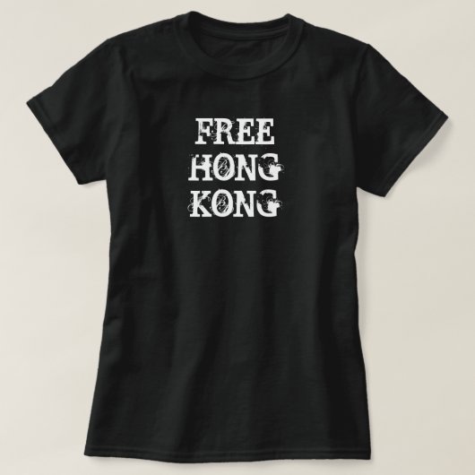 GRATIS HONG KONG SHIRT (Design voorkant)