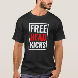 Gratis hoofd trappen MMA geschenken Muay Thai Taek T-shirt