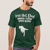 Gratis hotdogma's brengen uw eigen bundels ophaall t-shirt (Voorkant)