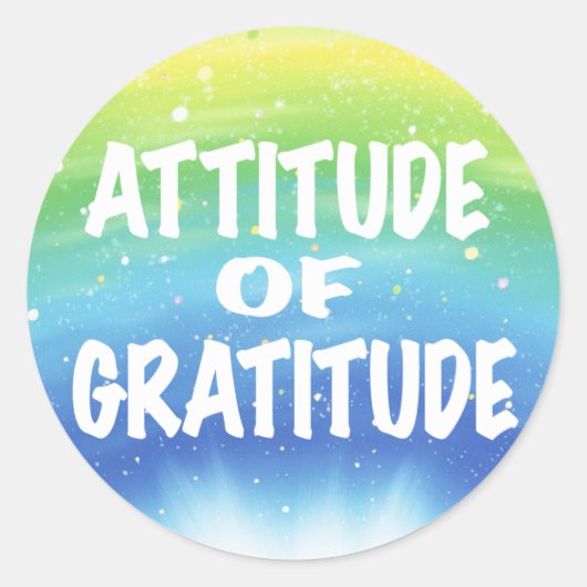 Gratis houding ronde sticker (Voorkant)