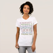 Gratis houding t-shirt (Voorkant volledig)