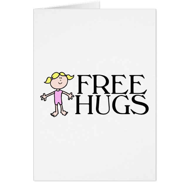 Gratis huggen (Voorkant)