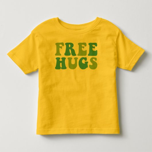 Gratis huggen kinder shirts (Voorkant)