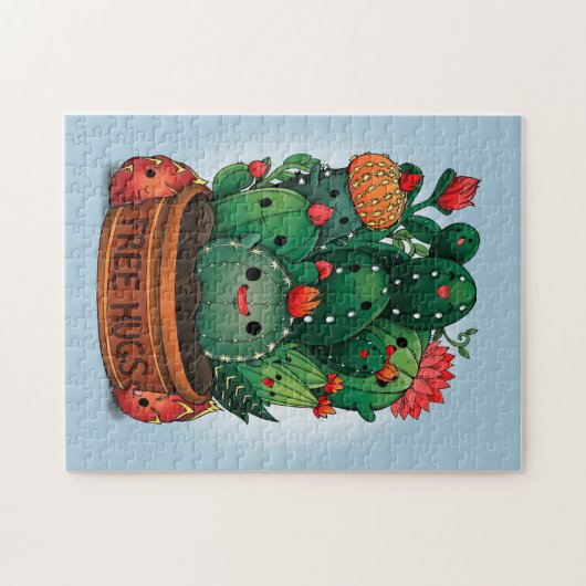 Gratis huggen legpuzzel (Horizontaal)