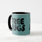 Gratis huggen mok (Voorkant links)