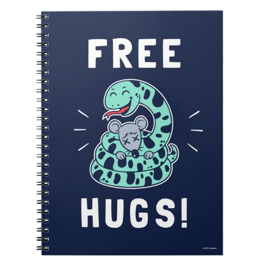Gratis huggen notitieboek (Voorkant)