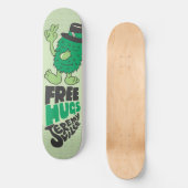 Gratis huggen persoonlijk skateboard (Voorkant)