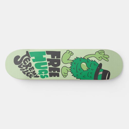 Gratis huggen persoonlijk skateboard (Horizontaal)