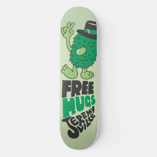Gratis huggen persoonlijk skateboard (Voorkant)