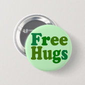 Gratis huggen ronde button 5,7 cm (Voorkant /achterkant)