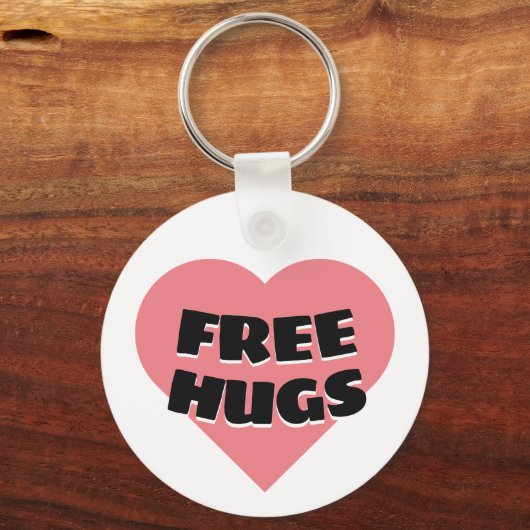 Gratis huggen sleutelhanger (Achterkant)
