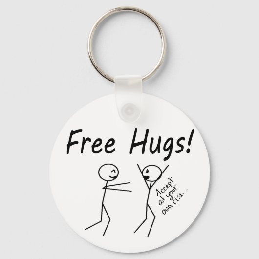 Gratis huggen sleutelhanger (Voorkant)